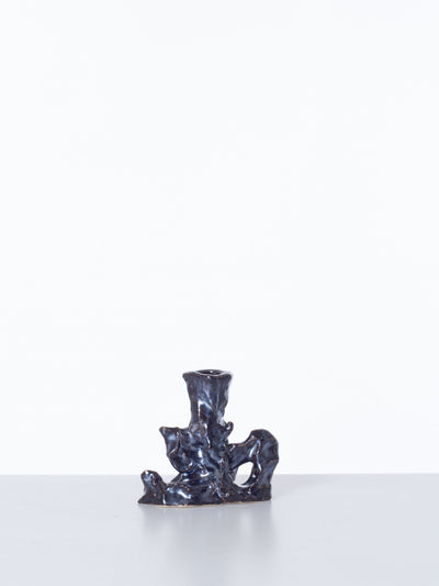 Small Candleholder Dark Navy-Alex Zeta-APOC STORE