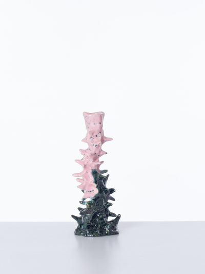 Spike Candleholder Half Pink-Alex Zeta-APOC STORE