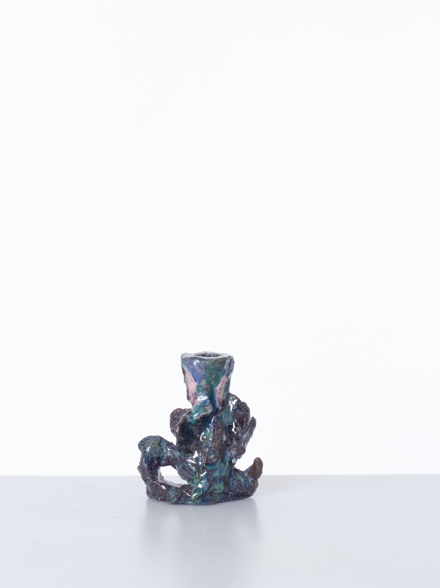 Small Candleholder Purple Mixed-Alex Zeta-APOC STORE