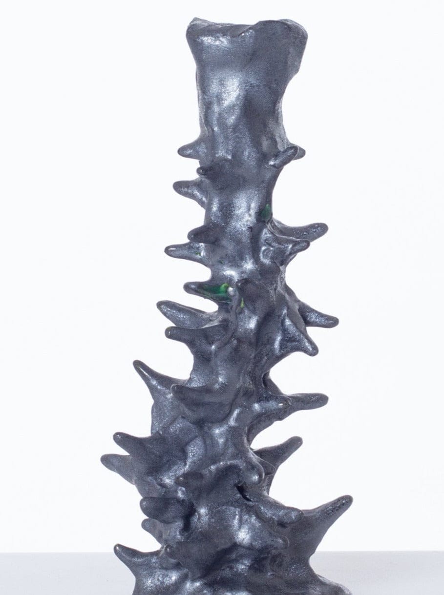 Spike Candleholder Stone-Alex Zeta-APOC STORE