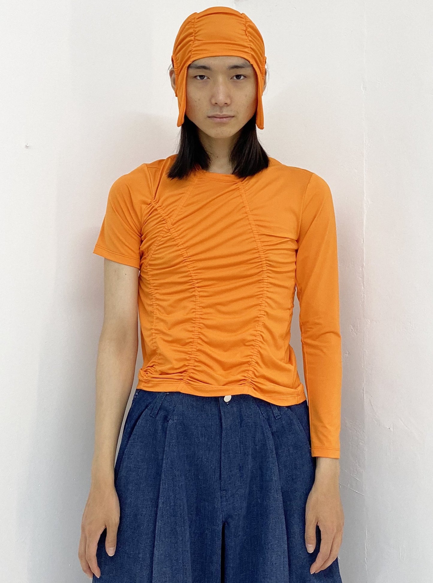 Broken Chamwoe T-Shirt Orange-Sung Ju-APOC STORE