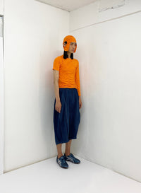 Broken Chamwoe T-Shirt Orange-Sung Ju-APOC STORE