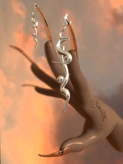 Before The Storm Earrings-Hannah Jewett-APOC STORE