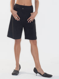 Double Waist Short-Issa Eakin-APOC STORE
