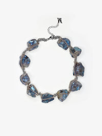 Blue Quartz Necklace-Marland Backus-APOC STORE