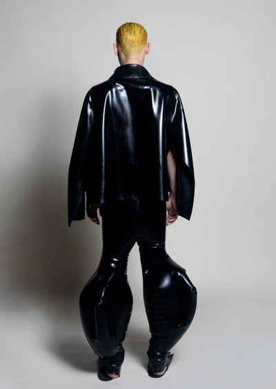 Black Alien Legs Trousers-Harri-APOC STORE
