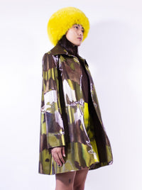 Holographic Banana Cow Color-changing Coat-Leeann Huang-APOC STORE