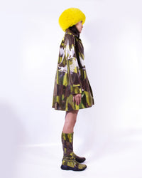 Holographic Banana Cow Color-changing Coat-Leeann Huang-APOC STORE