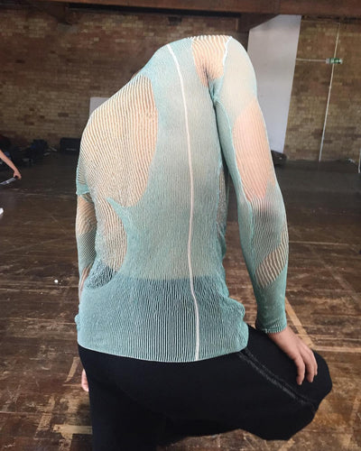 Aqua Drop Stitch Knit-Khanh Brice Nguyen-APOC STORE