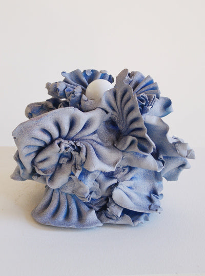 Blue Pleated Lamp-Joseph Algieri-APOC STORE