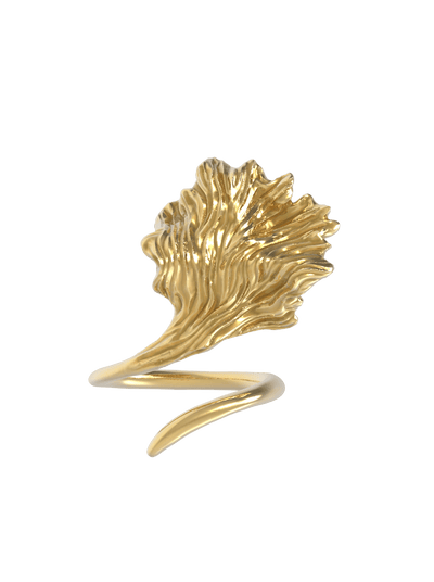 Brass Betta Fish Ring I-Ancient Future-APOC STORE