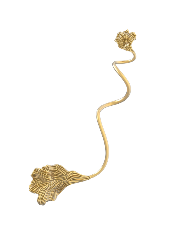 Brass Betta Fish Ring IV-Ancient Future-APOC STORE