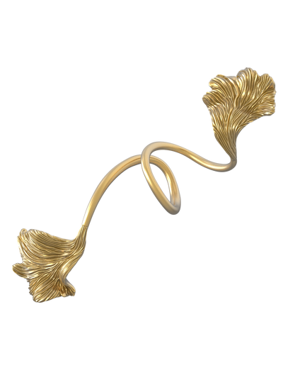 Brass Betta Fish Ring V-Ancient Future-APOC STORE