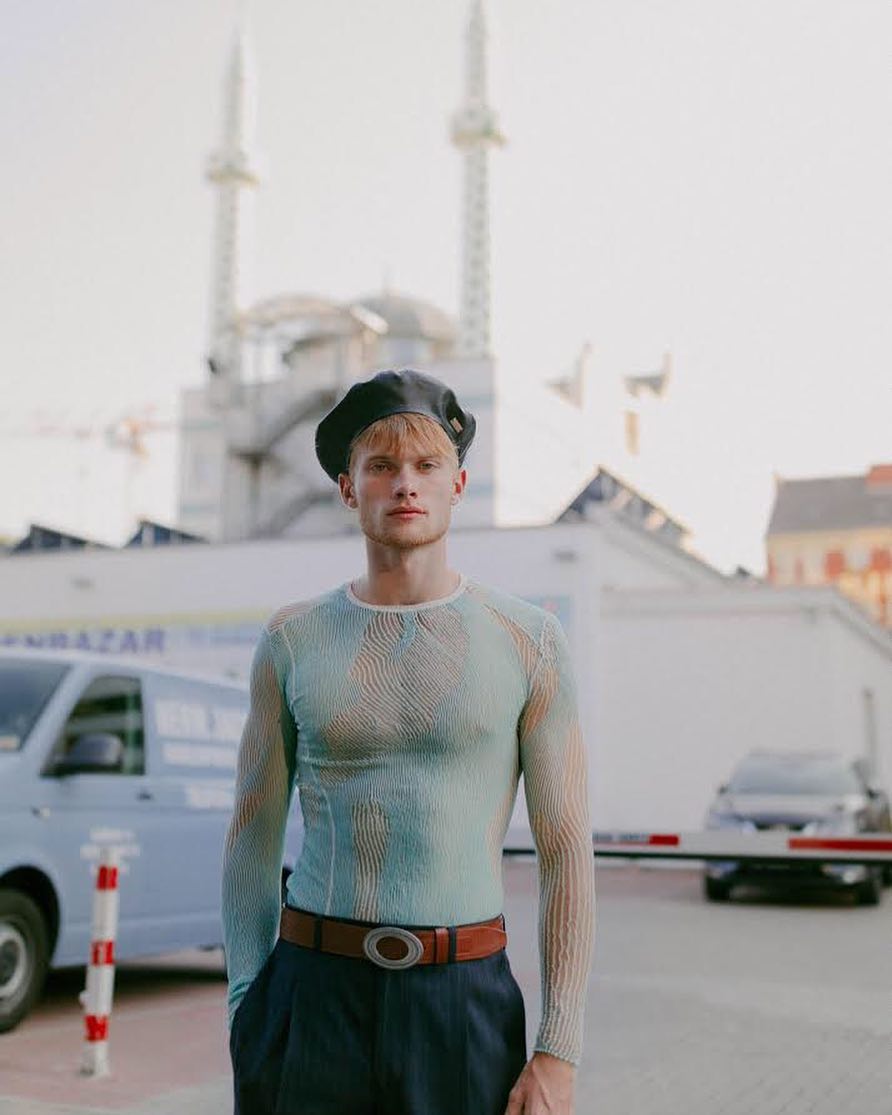 Aqua Drop Stitch Knit-Khanh Brice Nguyen-APOC STORE