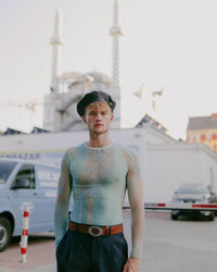 Aqua Drop Stitch Knit-Khanh Brice Nguyen-APOC STORE