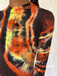 Hand Dyed Catsuit Multicolour-Celia Calderón Asensio-APOC STORE