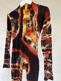 Hand Dyed Catsuit Multicolour-Celia Calderón Asensio-APOC STORE