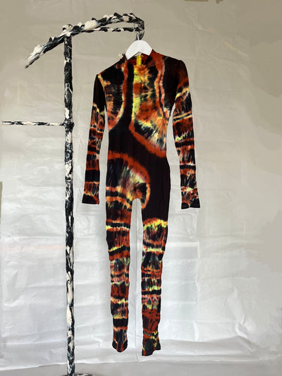 Hand Dyed Catsuit Multicolour-Celia Calderón Asensio-APOC STORE