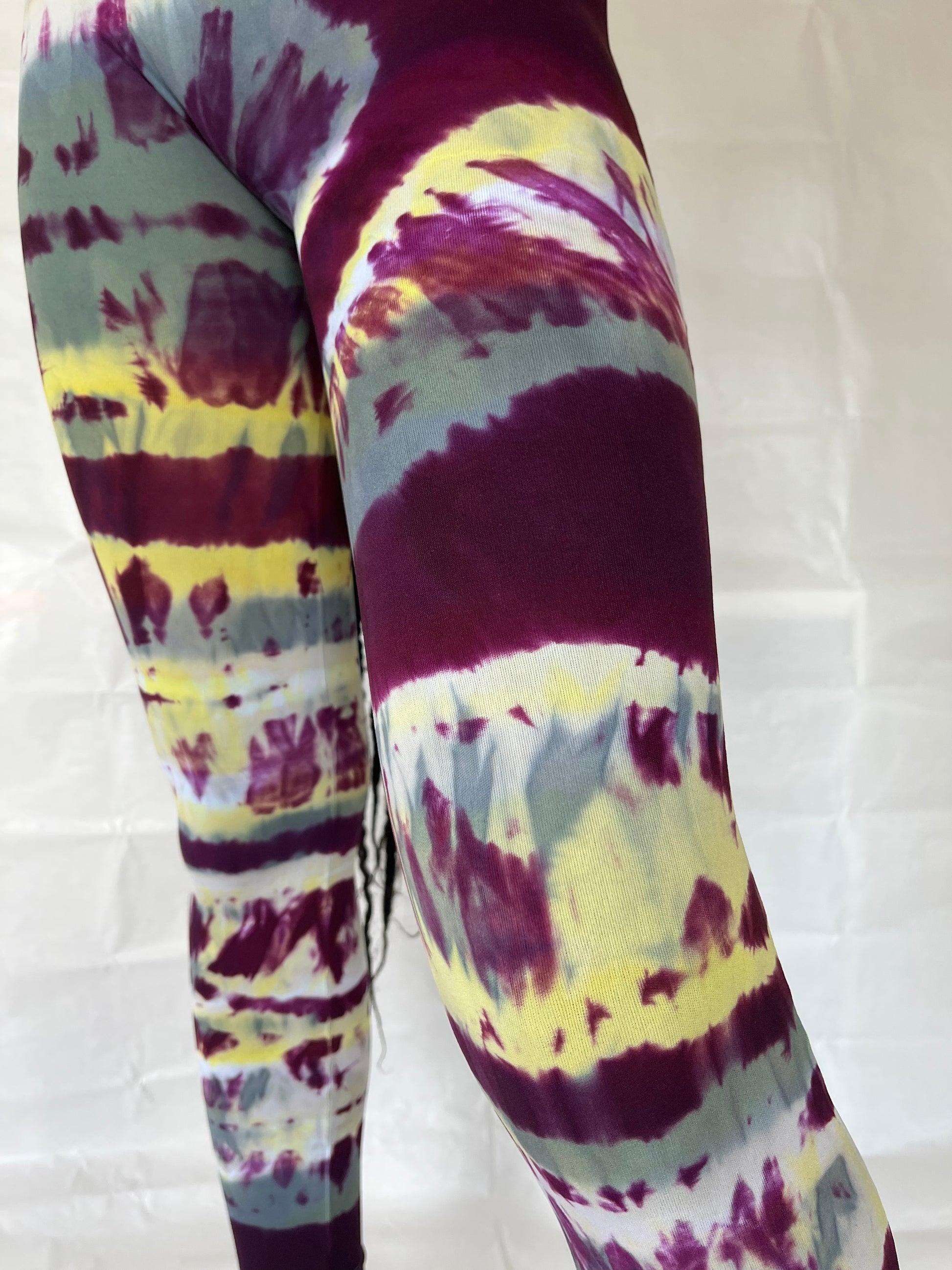 Hand Dyed Catsuit Multicolour-Celia Calderón Asensio-APOC STORE