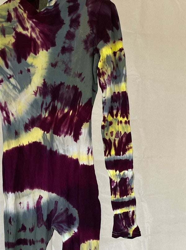 Hand Dyed Catsuit Multicolour-Celia Calderón Asensio-APOC STORE