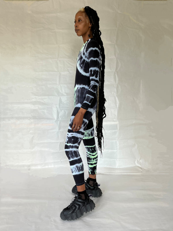 Hand Dyed Catsuit Multicolour-Celia Calderón Asensio-APOC STORE