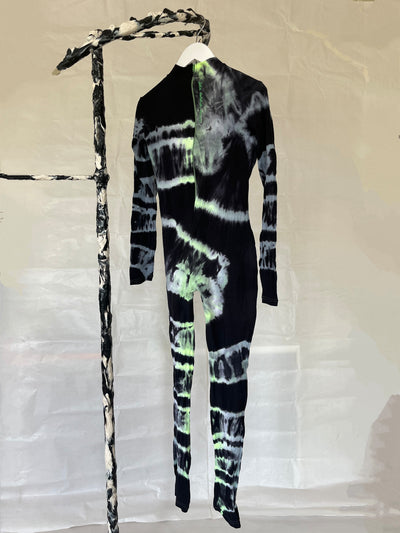 Hand Dyed Catsuit Multicolour-Celia Calderón Asensio-APOC STORE
