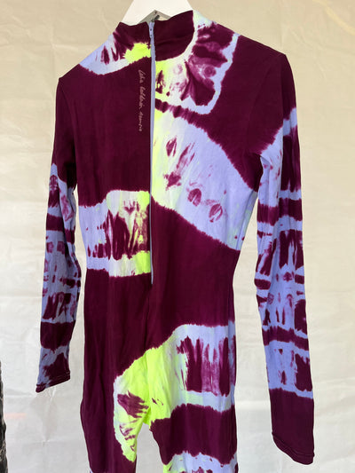 Hand Dyed Catsuit Multicolour-Celia Calderón Asensio-APOC STORE