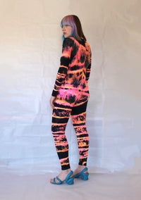 Hand Dyed Catsuit Multicolour-Celia Calderón Asensio-APOC STORE