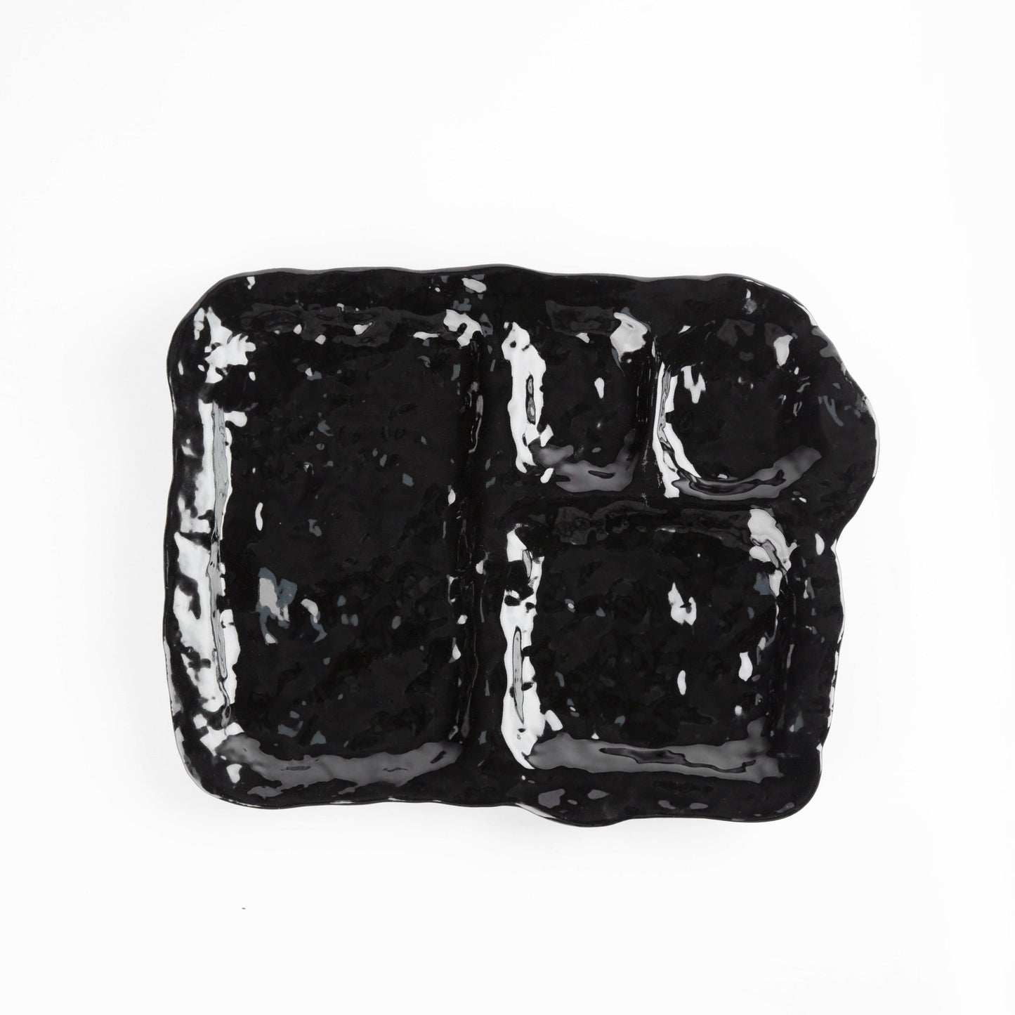 Ceramic Plate Black-EEGGNET-APOC STORE