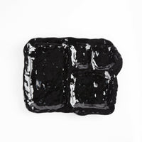 Ceramic Plate Black-EEGGNET-APOC STORE