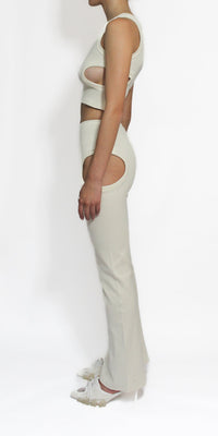 Beige Orbit Top-Oriens-APOC STORE