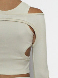 Beige Orbit Bolero-Oriens-APOC STORE