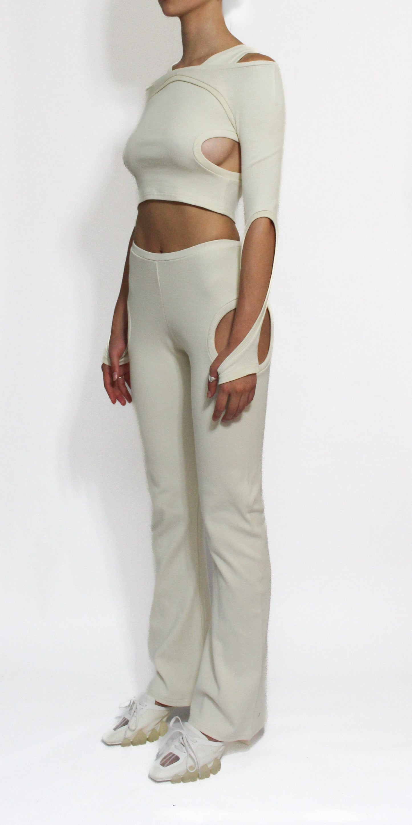 Beige Orbit Bolero-Oriens-APOC STORE