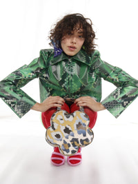 Colour Changing Cheetah Flower Bag-Leeann Huang-APOC STORE