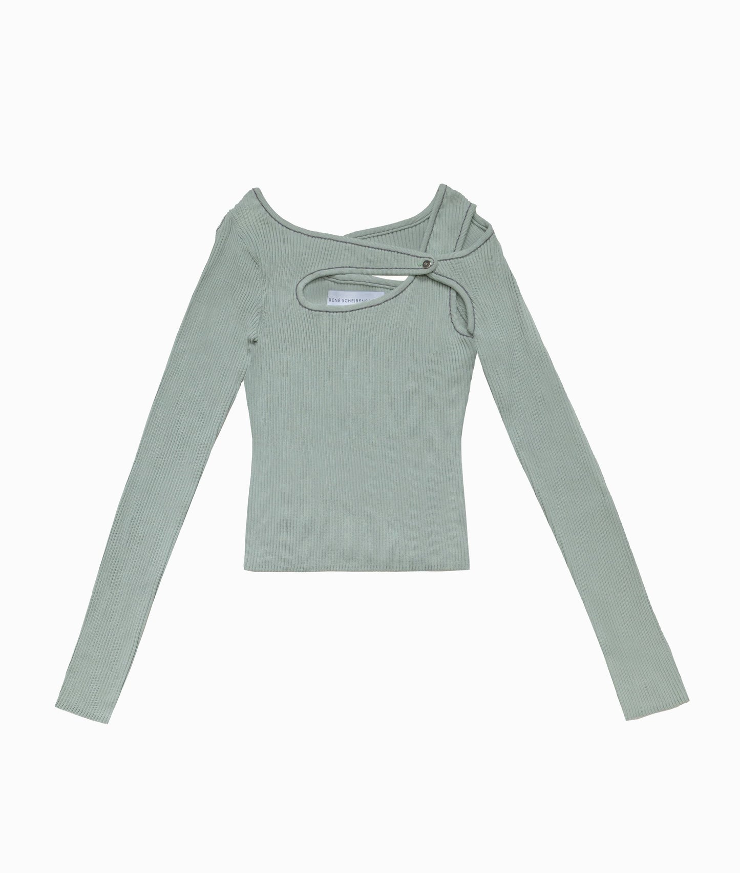 Score Knit Top Clay-René Scheibenbauer-APOC STORE