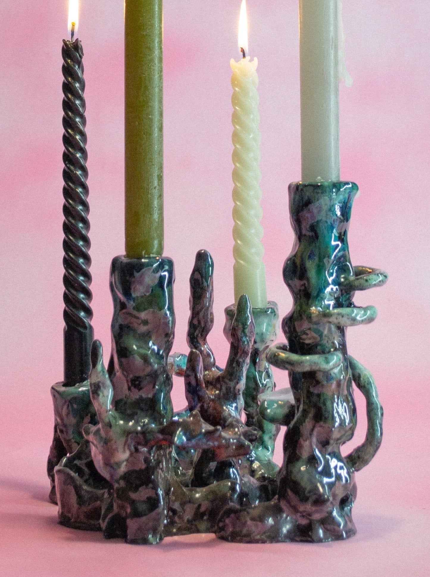 Multiple Candleholder Dark-Alex Zeta-APOC STORE