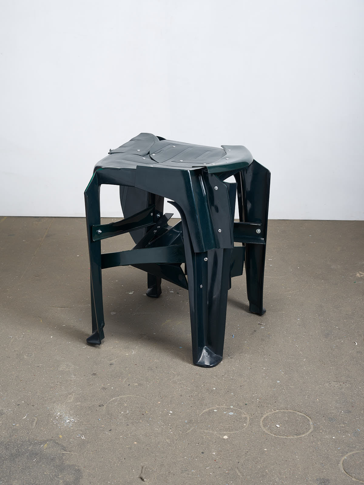 Copytopia Stool Stirling Green-Pierre Castignola-APOC STORE