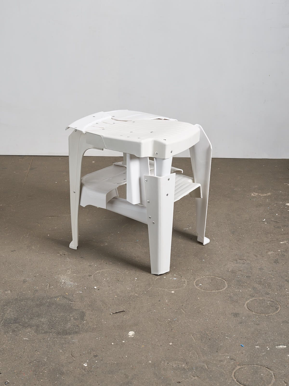 Copytopia Stool White-Pierre Castignola-APOC STORE