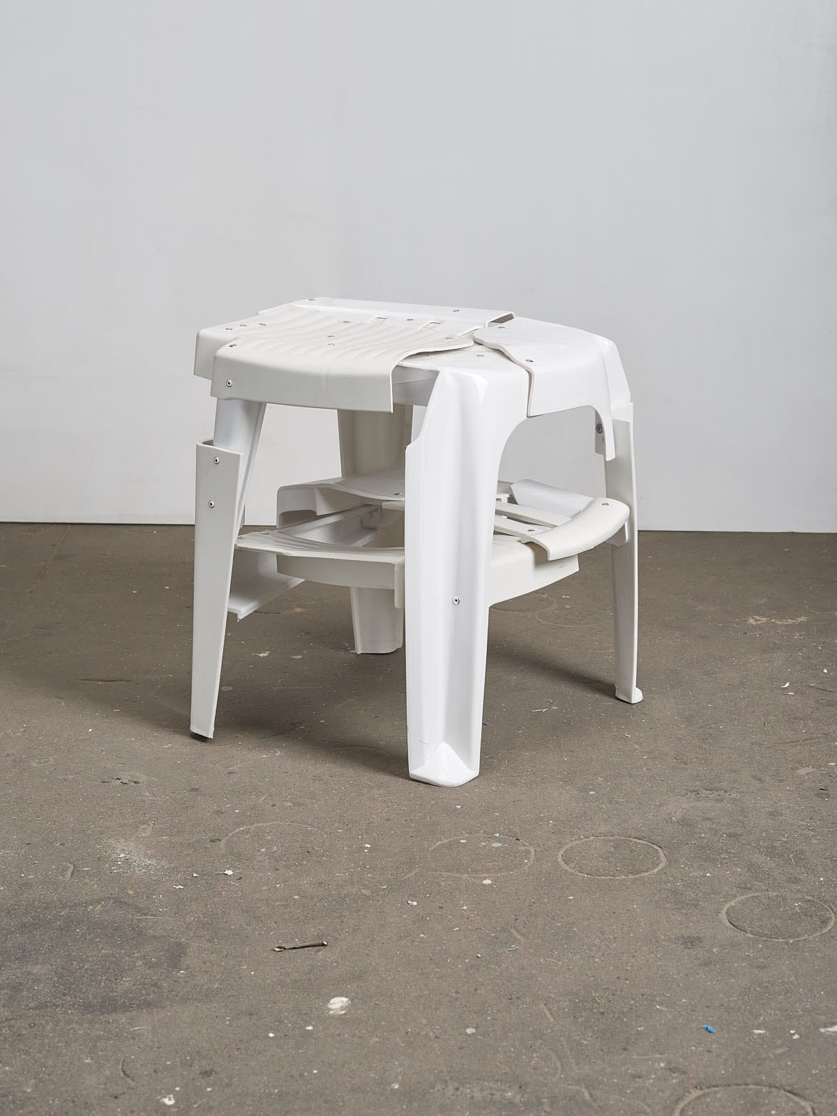 Copytopia Stool White-Pierre Castignola-APOC STORE