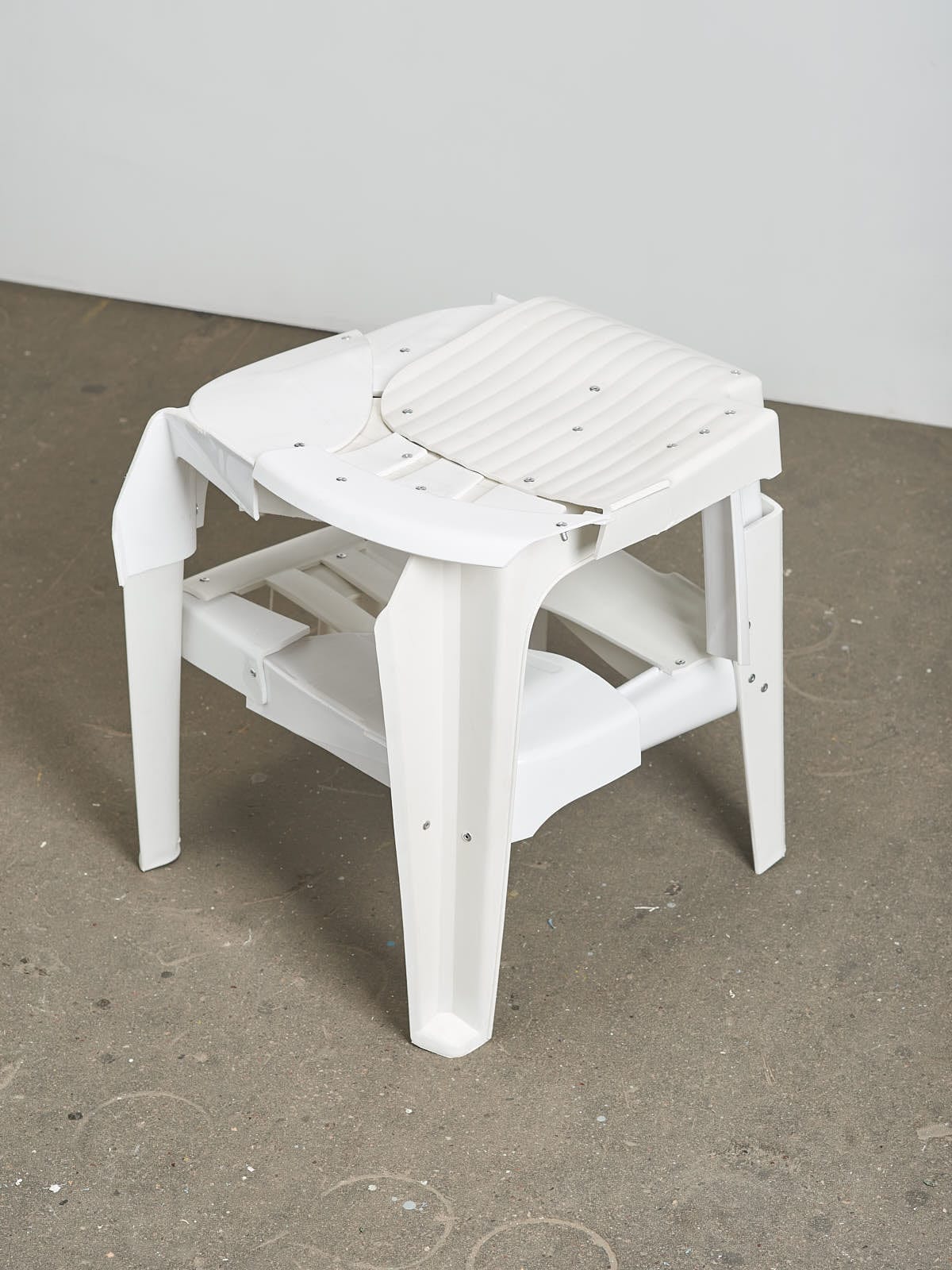 Copytopia Stool White-Pierre Castignola-APOC STORE