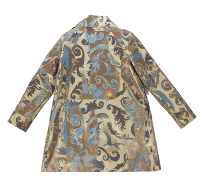 Colour Changing Cowboy Fleur Pattern Coat-Leeann Huang-APOC STORE
