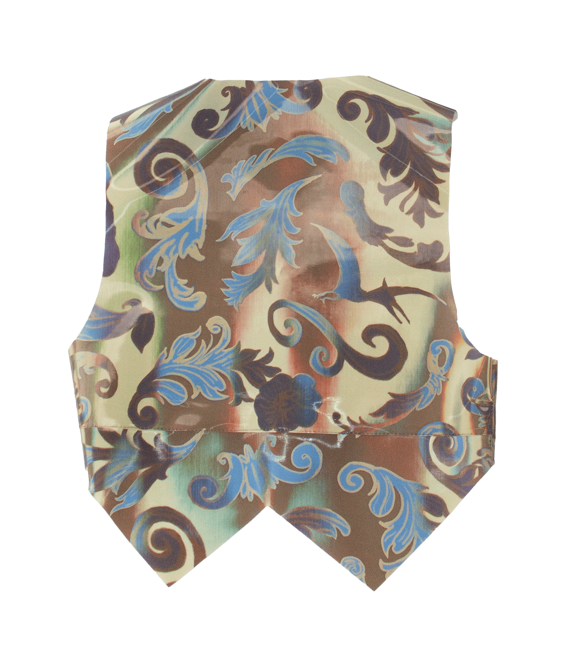 Cowboy Fleur Button-Up Vest-Leeann Huang-APOC STORE