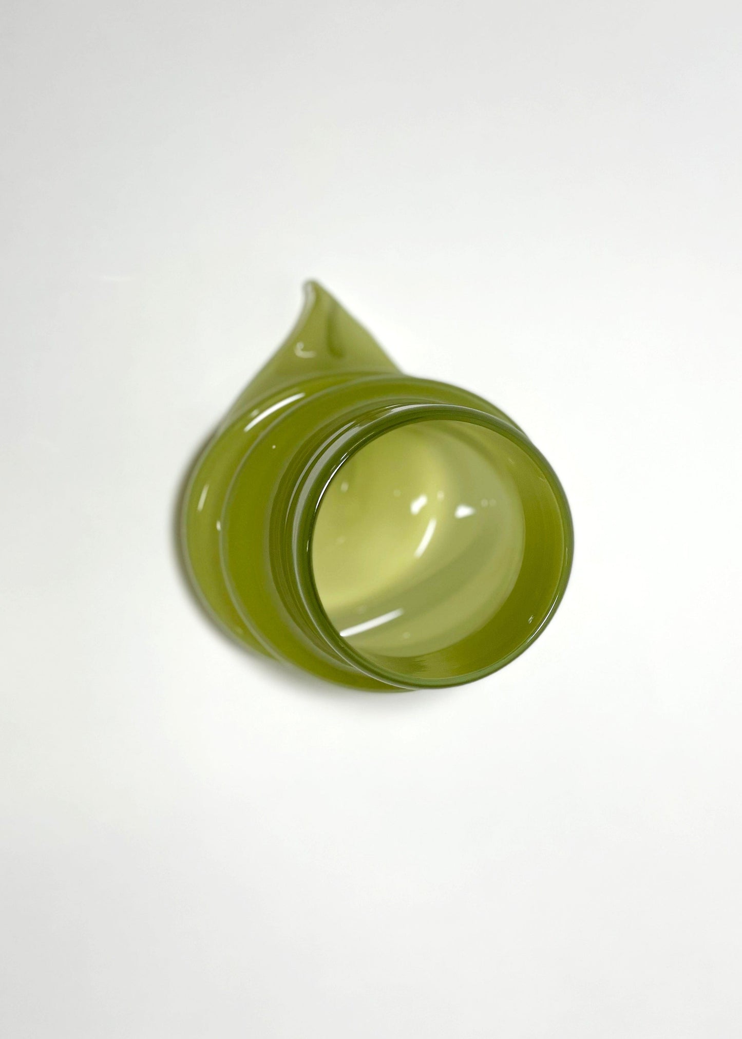 Deflated Cup #1 in Pistachio-Sticky Glass-APOC STORE