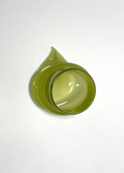 Deflated Cup #1 in Pistachio-Sticky Glass-APOC STORE
