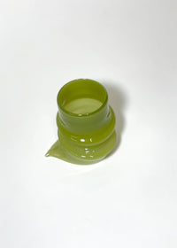 Deflated Cup #1 in Pistachio-Sticky Glass-APOC STORE