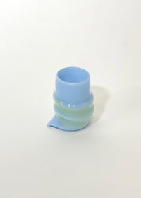 Deflated Cup #3 in Chameleon-Sticky Glass-APOC STORE