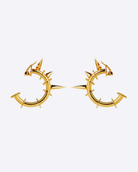 Punk hoops earrings-Angostura-APOC STORE