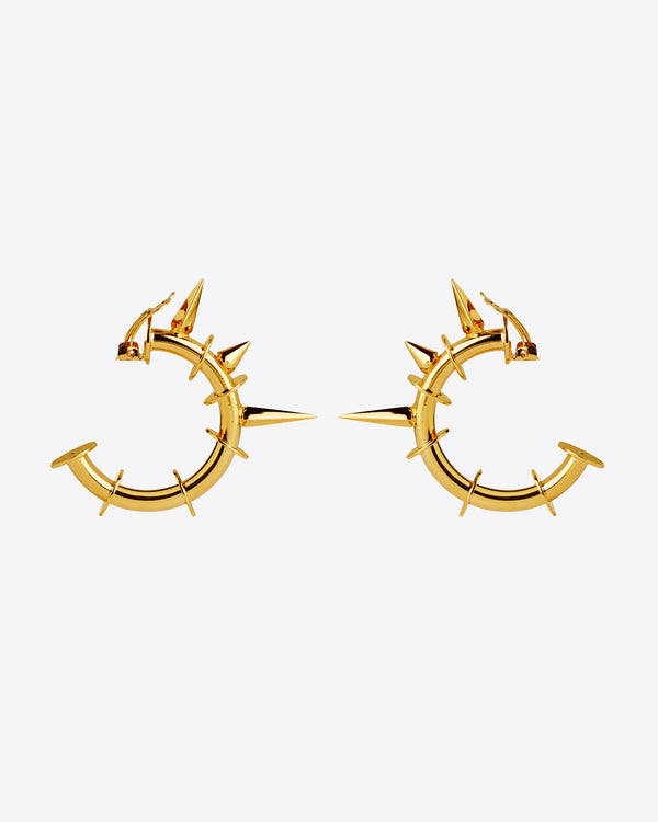 Punk hoops earrings-Angostura-APOC STORE