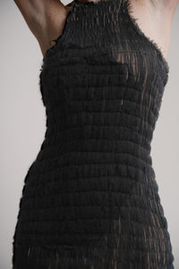 Felted Dot Handwoven Dress-Constanca Entrudo-APOC STORE
