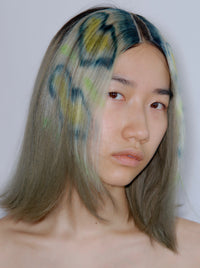 Short Heart Extensions Blue Black Yellow-Tomihiro Kono-APOC STORE